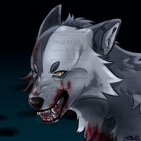 Shading done in Wolf's Rain style